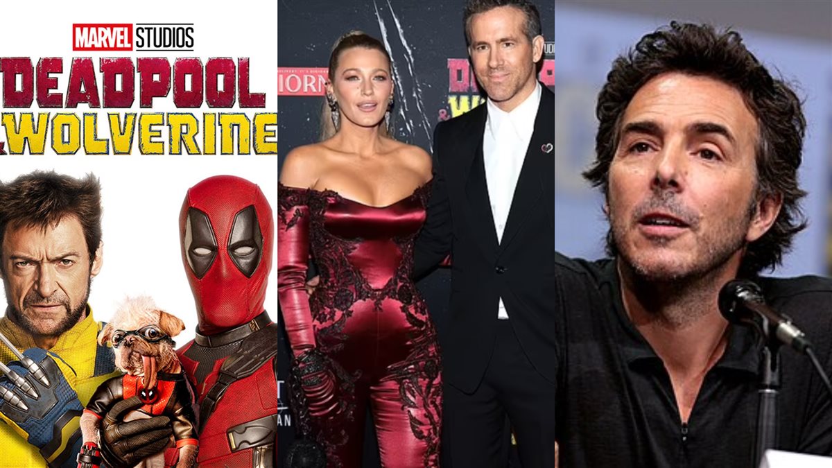 <strong>شون ليفي مخرج فيلم Deadpool & Wolverine والزوجين رايان رينولدز و بليك ليفلي أبطال الفيلم إلى جانب هيو جاكمان</strong>