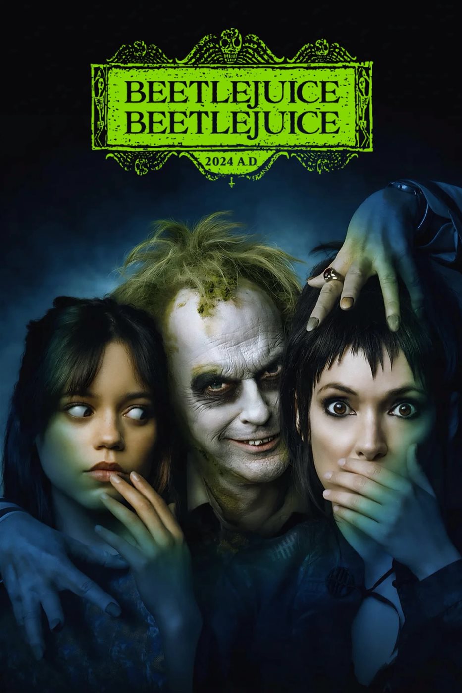 <strong>فيلم الرعب الأمريكي Beetlejuice Beetlejuice</strong>