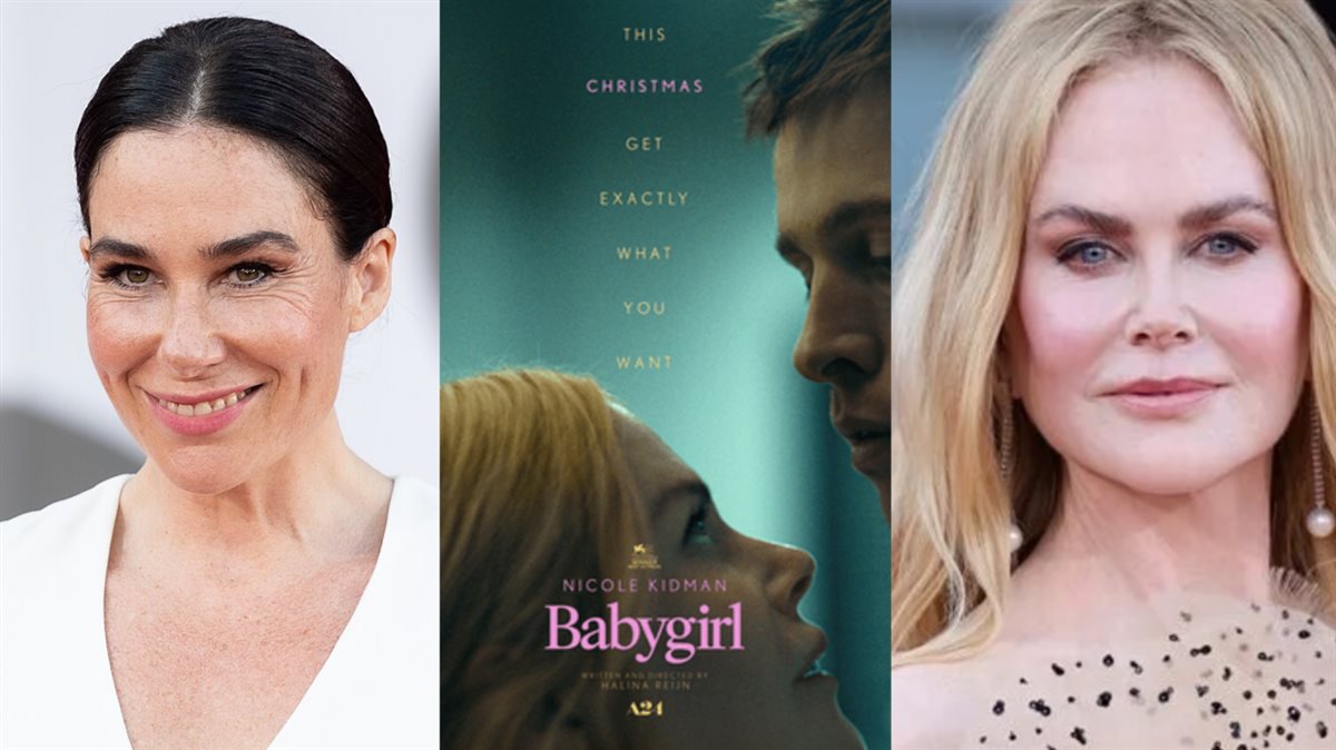 <strong>نيكول كيدمان بطلة الفيلم الجديد Babygirl وصورة أفيش الفيلم ومخرجته هالينا ريين</strong>