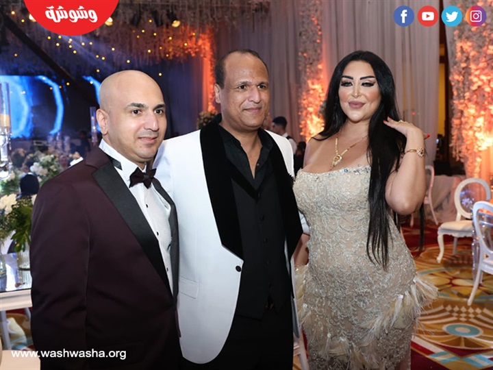 بالصور.. حمادة هلال بوسى واوكا يشعلون حفل زفاف عادل أبو طارق وسهيلة إبراهيم 