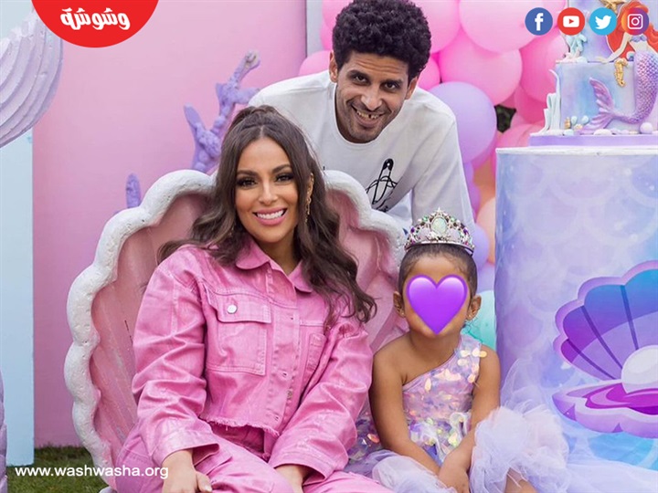 بالصور.. حمدى المرغنى وإسراء عبدالفتاح يحتفلان بعيد ميلاد ابنتهما تمارا‎