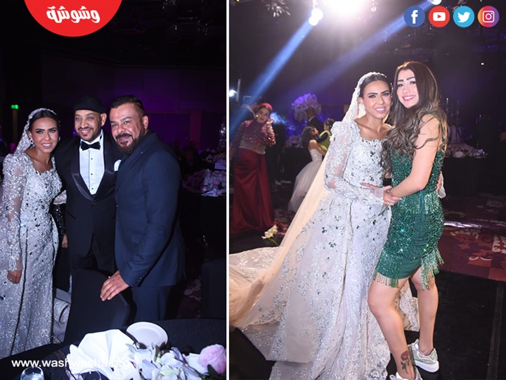 ألبوم صور من حفل زفاف ابنة عصام كاريكا‎